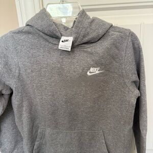 Nike Gray Kids Hoodie